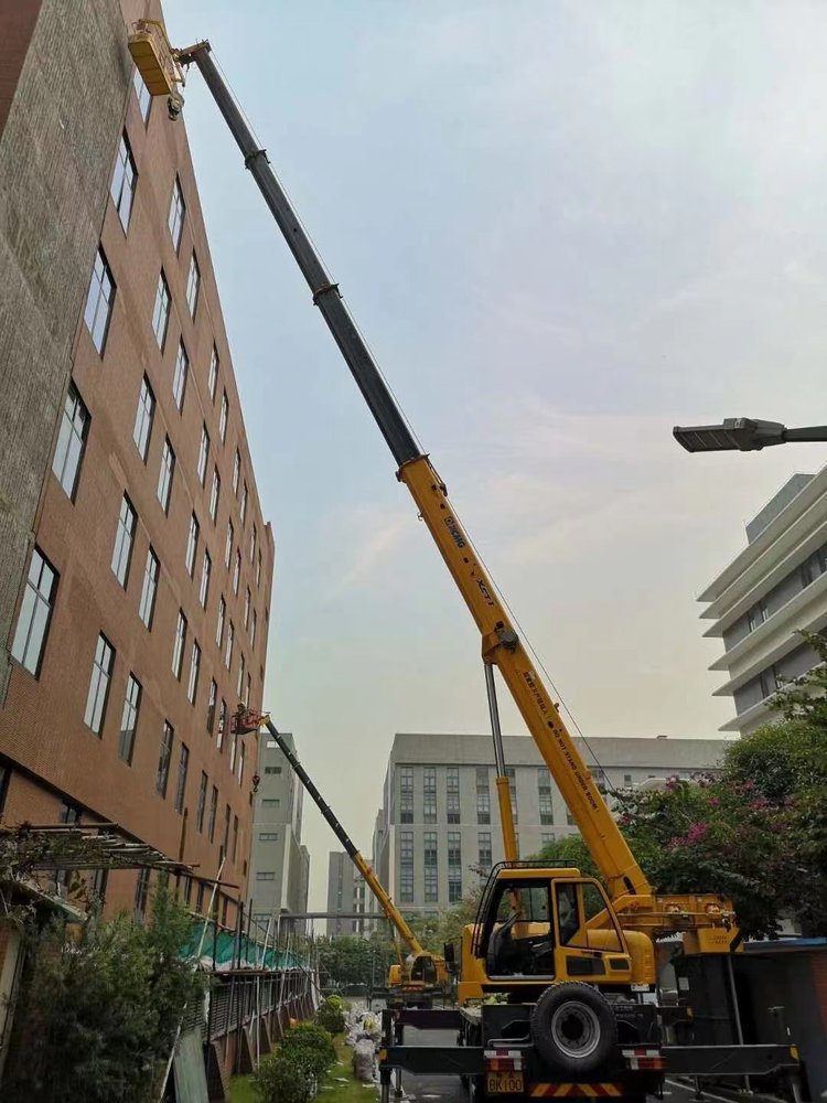 攸县厂房搬迁全流程：吊车出租+人工协调更佳方案