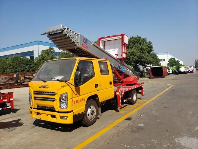 攸县附近云梯车出租 砂石搬运